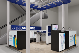 Design, manufacture and install shop: Samsung Big C Khon Kaen shop